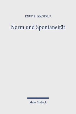 bokomslag Norm und Spontaneitt