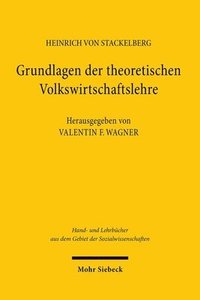 bokomslag Grundlagen der theoretischen Volkswirtschaftslehre