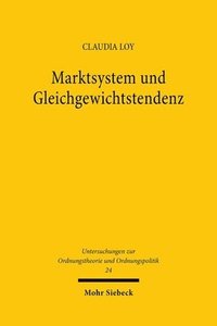 bokomslag Marktsystem und Gleichgewichtstendenz