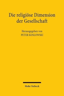 Die religiöse Dimension der Gesellschaft