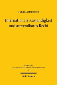 bokomslag Internationale Zustndigkeit und anwendbares Recht