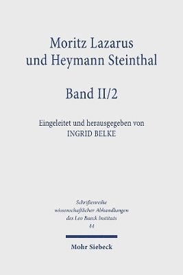 Moritz Lazarus und Heymann Steinthal 1