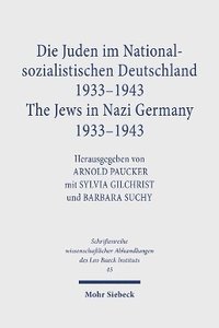 bokomslag Die Juden im Nationalsozialistischen Deutschland 1933-1943 /The Jews in Nazi Germany 1933-1943