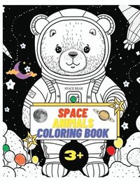 bokomslag Space Animals Coloring Book