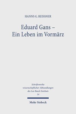 bokomslag Eduard Gans