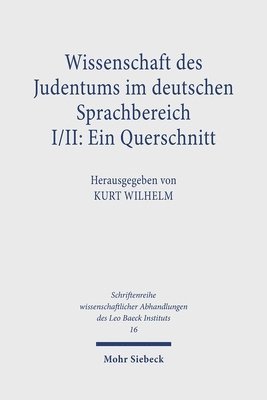 bokomslag Wissenschaft des Judentums im deutschen Sprachbereich