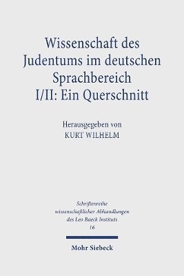 Wissenschaft des Judentums im deutschen Sprachbereich 1