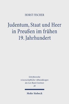 Judentum, Staat und Heer in Preußen im frühen 19. Jahrhundert