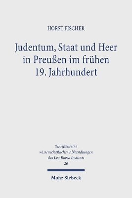 Judentum, Staat und Heer in Preuen im frhen 19. Jahrhundert 1