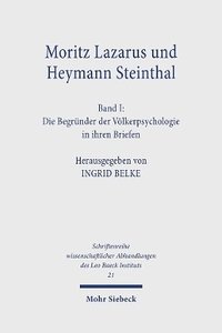 bokomslag Moritz Lazarus und Heymann Steinthal