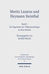 bokomslag Moritz Lazarus und Heymann Steinthal