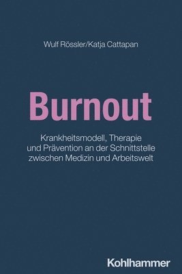 bokomslag Burnout: Krankheitsmodell, Therapie Und Pravention an Der Schnittstelle Zwischen Medizin Und Arbeitswelt