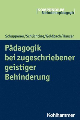 bokomslag Padagogik Bei Zugeschriebener Geistiger Behinderung
