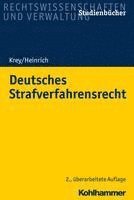 bokomslag Deutsches Strafverfahrensrecht