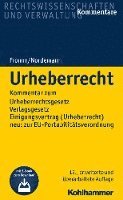 bokomslag Urheberrecht: Kommentar Zum Urheberrechtsgesetz, Verlagsgesetz, Einigungsvertrag (Urheberrecht), Neu: Zur Eu-Portabilitatsverordnung; Plus E-Book Insi