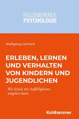 bokomslag Erleben, Lernen und Verhalten von Kindern und Jugendlichen
