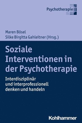 bokomslag Soziale Interventionen in Der Psychotherapie: Interdisziplinar Und Interprofessionell Denken Und Handeln