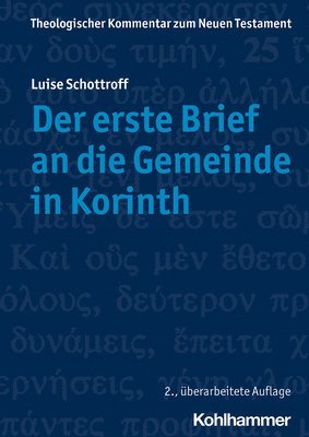 bokomslag Der Erste Brief an Die Gemeinde in Korinth: Verantwortet Und Mit Einem Vorwort Von Claudia Janssen