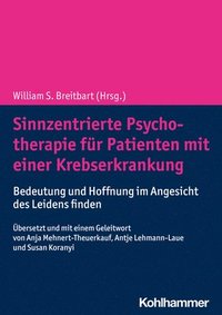 bokomslag Sinnzentrierte Psychotherapie für Patienten mit einer Krebserkrankung