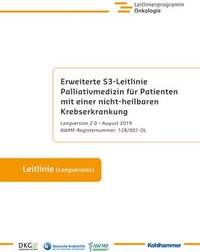 bokomslag Erweiterte S3-Leitlinie Palliativmedizin für Patienten mit einer nicht-heilbaren Krebserkrankung