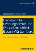 bokomslag Handbuch Fur Ordnungsamter Und Ortspolizeibehorden Baden-Wurttemberg