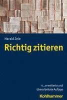 bokomslag Richtig Zitieren
