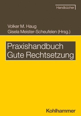 bokomslag Praxishandbuch Gute Rechtsetzung