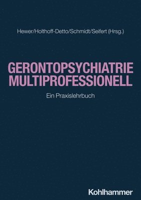bokomslag Gerontopsychiatrie multiprofessionell