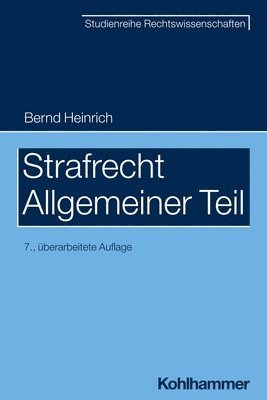 bokomslag Strafrecht - Allgemeiner Teil