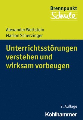 bokomslag Unterrichtsstorungen Verstehen Und Wirksam Vorbeugen