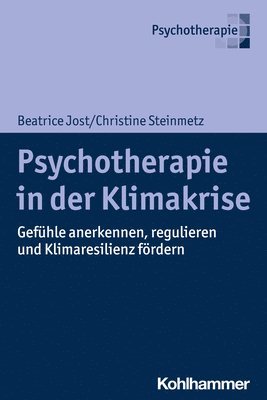 Beatrice Jost, Christine R. Steinmetz - Psychotherapie in Der Klimakrise: Gefuhle Anerkennen, Regulieren Und Klimaresilienz Fordern, Häftad