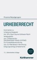 bokomslag Urheberrecht: Kommentar Zu Urheberrechtsgesetz, Verlagsgesetz, Neu: Urheberrechts-Diensteanbieter-Gesetz, Eu-Portabilitatsverordnung, Eu-Marrakesch-Ve