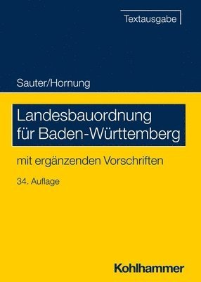 bokomslag Sauter, H: Landesbauordnung für Baden-Württemberg