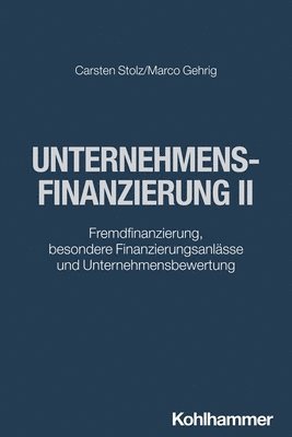 bokomslag Unternehmensfinanzierung II