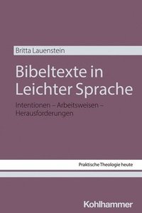 bokomslag Bibeltexte in Leichter Sprache: Intentionen - Arbeitsweisen - Herausforderungen