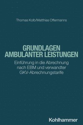 bokomslag Grundlagen ambulanter Leistungen