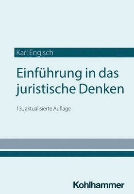 bokomslag Einfuhrung in Das Juristische Denken