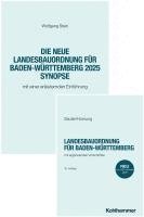 bokomslag Landesbauordnung für Baden-Württemberg - Textausgabe + Synopse - Paket