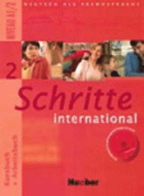 bokomslag Schritte international 2. Kursbuch + Arbeitsbuch mit Audio-CD zum Arbeitsbuch und interaktiven Übungen