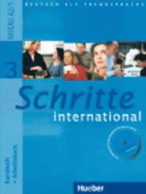 bokomslag Schritte international 3. Kursbuch + Arbeitsbuch mit Audio-CD zum Arbeitsbuch und interaktiven Übungen