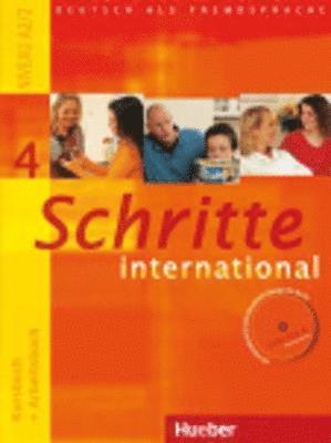Silke Hilpert, Marion Kerner, Daniela Niebisch, Franz Specht, Dörte Weers, Monika Reimann, Andreas Tomaszewski - Schritte international 4. Kursbuch + Arbeitsbuch mit Audio-CD zum Arbeitsbuch und interaktiven Übungen, Häftad