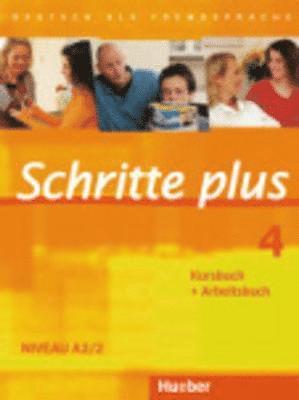 Silke Hilpert, Daniela Niebisch, Franz Specht, Monika Reimann, Andreas Tomaszewski, Marion Kerner, Dörte Weers - Schritte plus 4. Kursbuch + Arbeitsbuch, Häftad