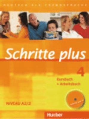 Schritte plus 4. Kursbuch + Arbeitsbuch mit Audio-CD zum Arbeitsbuch 1