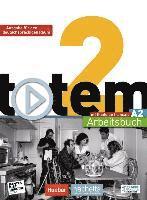 bokomslag totem 02. Ausgabe für den deutschsprachigen Raum. AArbeitsbuch mit Audio-CD und Lösungsheft