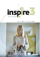 bokomslag Inspire 3 - Internationale Ausgabe. Kursbuch mit Code, Parcours digital¿ und Beiheft