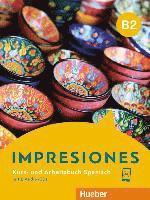 bokomslag Impresiones B2. Kurs- und Arbeitsbuch mit 2 Audio-CDs