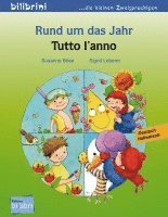 bokomslag Rund um das Jahr. Kinderbuch Deutsch-Italienisch