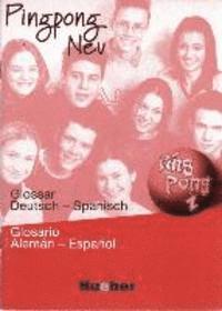 bokomslag Pingpong neu 1. Glossar Deutsch - Spanisch