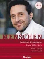 Menschen A2/1. Glossar XXL Deutsch-Spanisch - Guía Alemán-Español 1