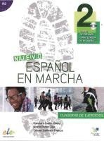 bokomslag Nuevo Español en marcha 2. Arbeitsbuch mit Audio-CD